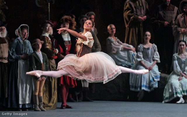 Misty Giselle szerepében a Metropolitan Opera House színpadán 2015-ben