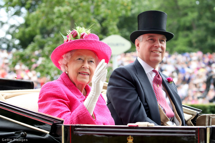 Erzsébet királynő és András yorki herceg