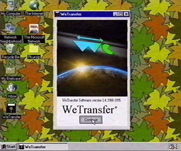 wetransfer 1990s t