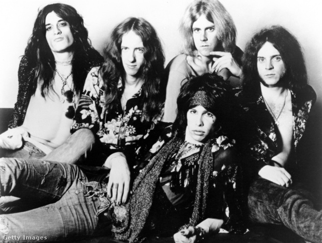 Az Aerosmith tagjai 1974-ben