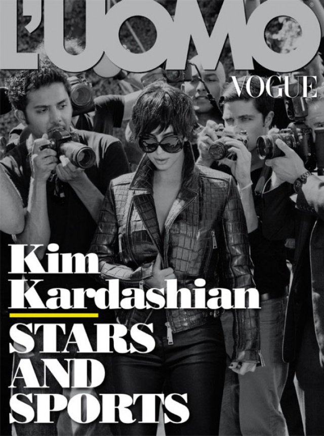 Kim Kardashian első Vogue címlapja