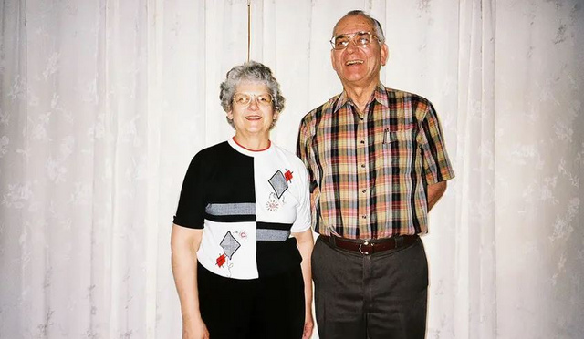 Michael Nicholson és felesége, Sharon