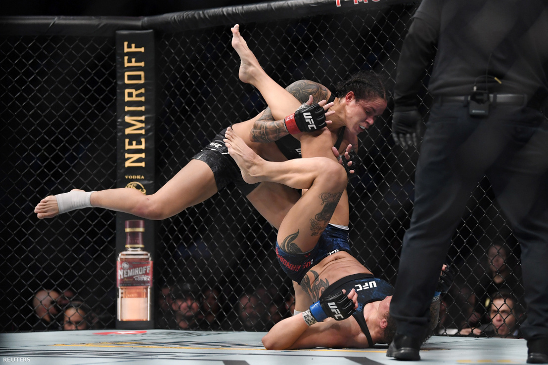 Amanda Nunes harcol Germaine de Randamie (földön) ellen az UFC 245 gálán