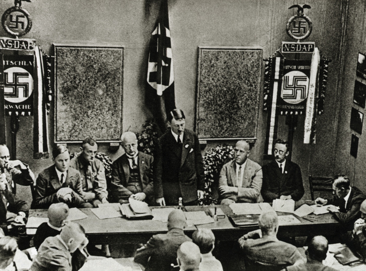 NSDAP gyűlés 1925-ben