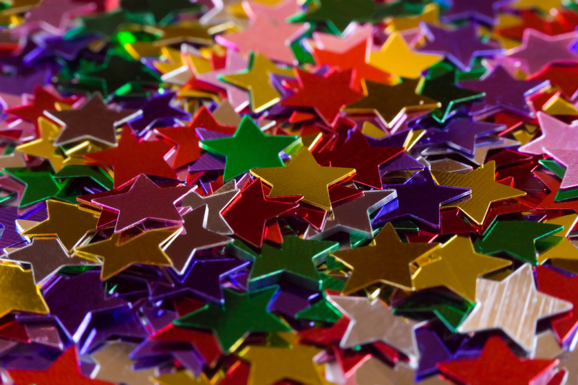 műanyag-csillag-konfetti-disz