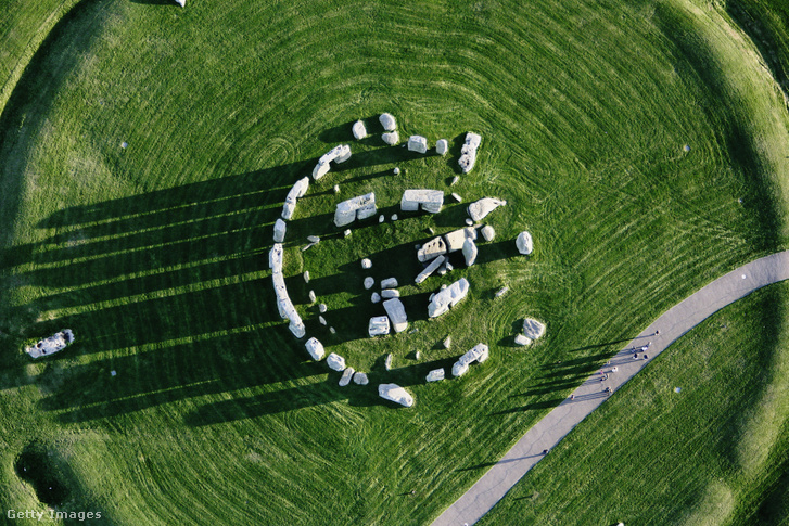 Stonehenge légi felvétele