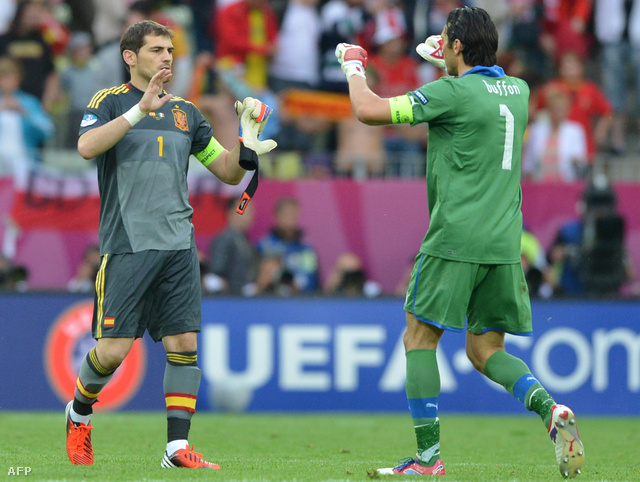Casillas és Buffon a döntőben is találkozik