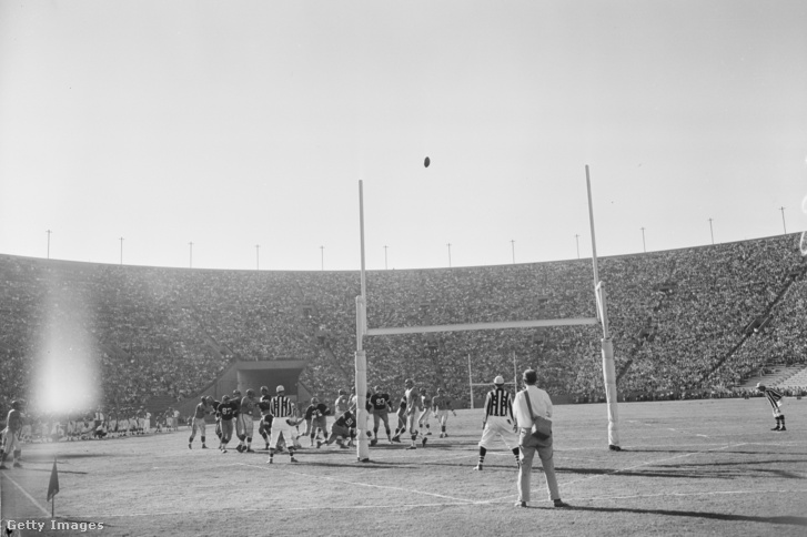 Mezőnygól a Rams - Green Bay Packers 1955-ös mérkőzésén