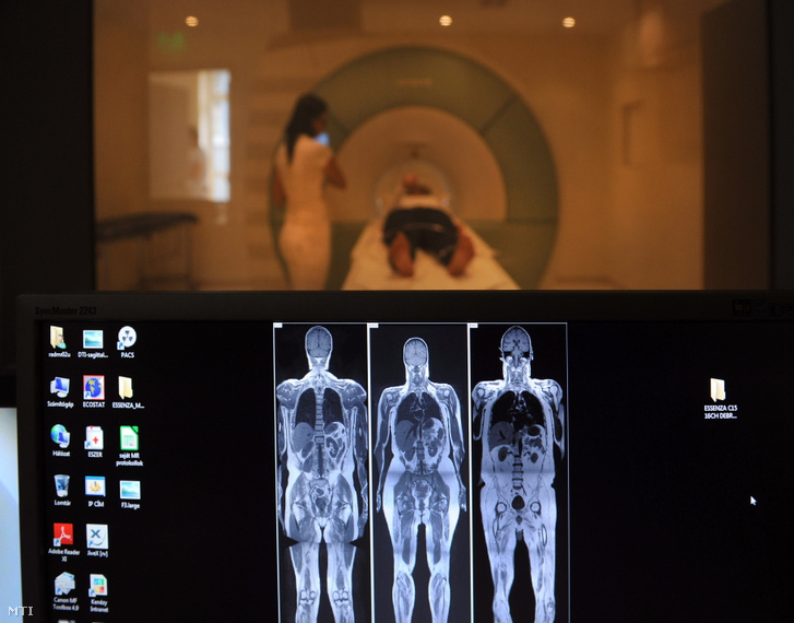 MRI vizsgálat a Debreceni Kenézy kórházban