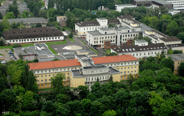 A Borsod-Abaúj-Zemplén Megyei Kórház épülete.