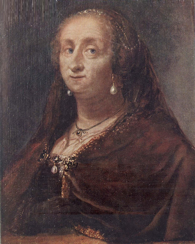 Az idős királynő 1685-ben