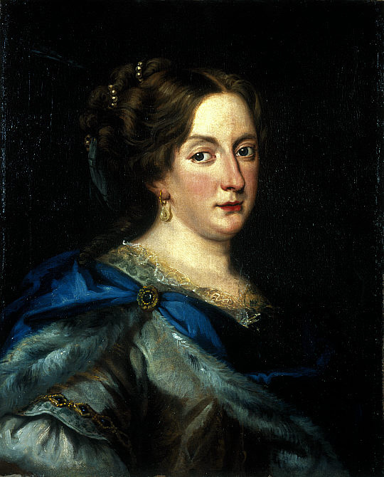 Jacob Ferdinand Voet festménye a királynőről