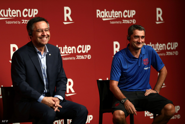 Bartomeu és Valverde ma már nem mosolyog ennyire