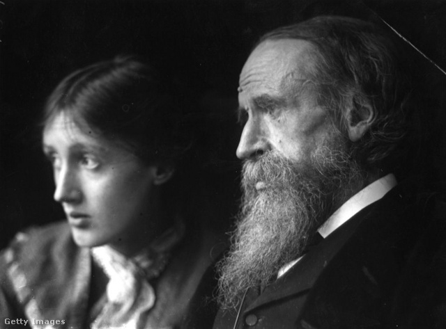 Wirginia Woolf apjával, Leslie Stephennel