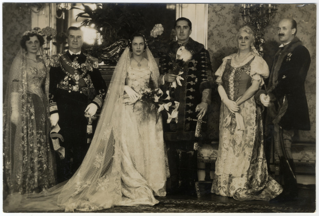 Edelsheim Gyulai Ilona és Horthy István esküvője, 1940. április 27.
