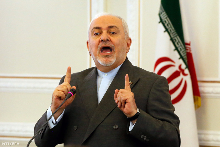 Mohamed Dzsavád Zaríf iráni külügyminiszter