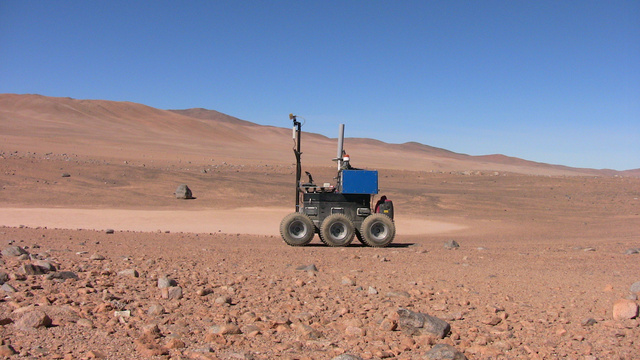 A Seeker próbaútja az Atacama-sivatagban