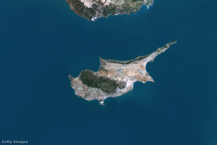 Ciprus műholdképe