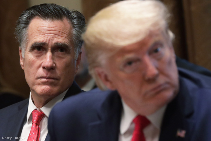 Mitt Romney és Donald Trump