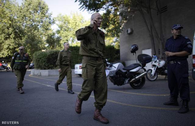 Izraeli katonák érkeztek Burgaszba