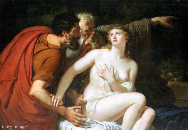 Zsuzsanna és a vének, ismeretlen festő műve