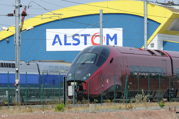 Az Alstom által gyártott nagysebességű vonat, az AGV-vonat 2010. szeptember 4-én