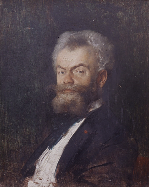 Munkácsy Mihály portréja, Hans Temple festménye