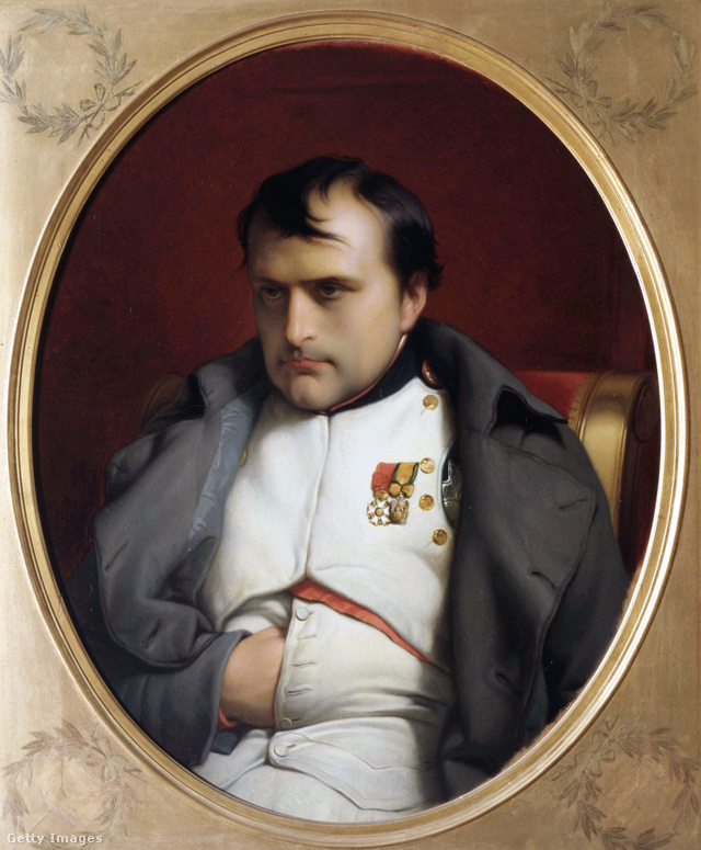 Napóleont rosszkedvű törpeként ábrázolták ezen az 1848-as portrén