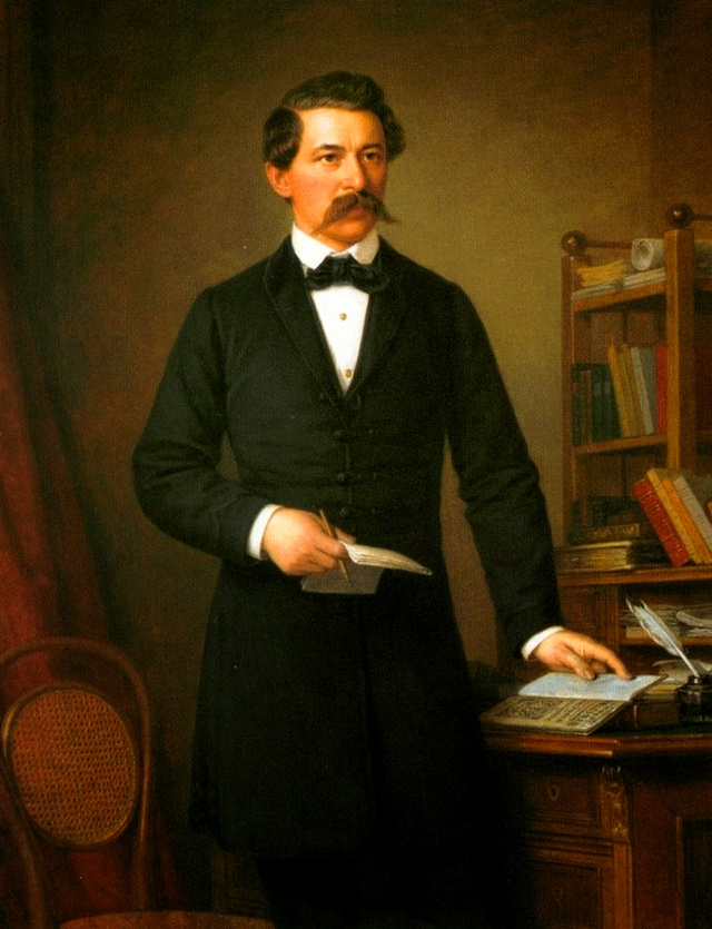 Arany János Barabás Miklós festményén