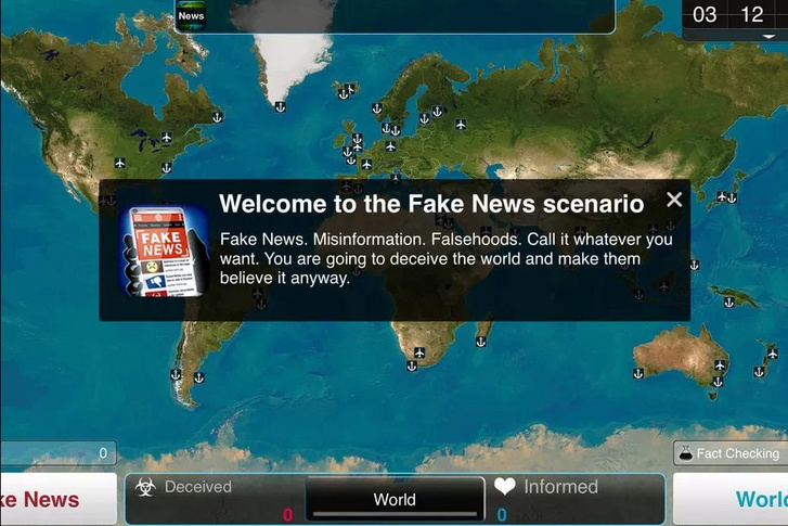 A Plague Inc. új álhíres kampánya.