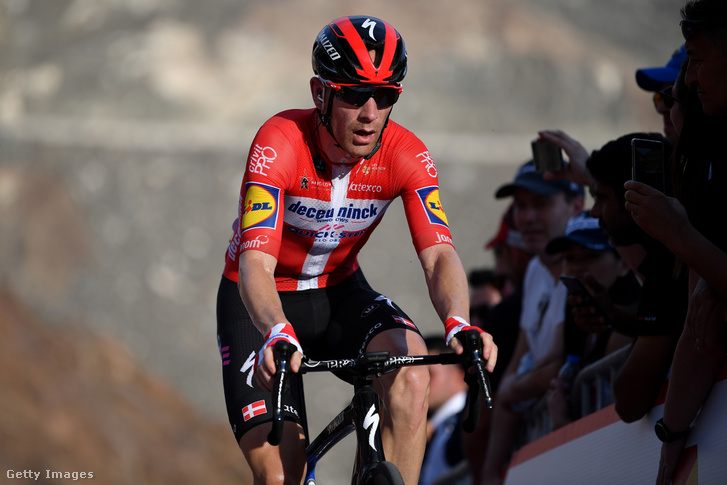 Michael Morkov az UAE Tour 2. szakaszán 2020. február 24-én.