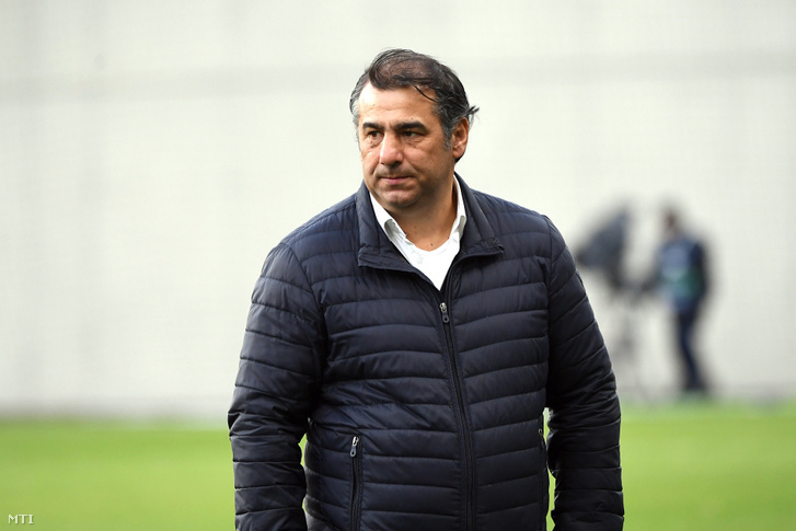 Pisont István, a Budapest Honvéd-utánpótlás szakmai igazgatója a labdarúgó OTP Bank Liga 23. fordulójában a Diósgyőri VTK ellen játszott mérkőzésen az Új Hidegkuti Nándor Stadionban 2020. február 29-én.