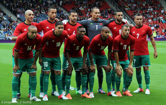 A marokkói olimpiai futball válogatott július 26-án Glasgowban