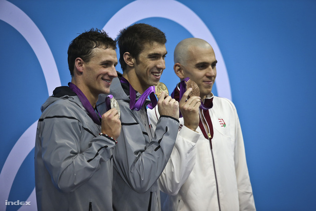 Lochte, Phelps és Cseh