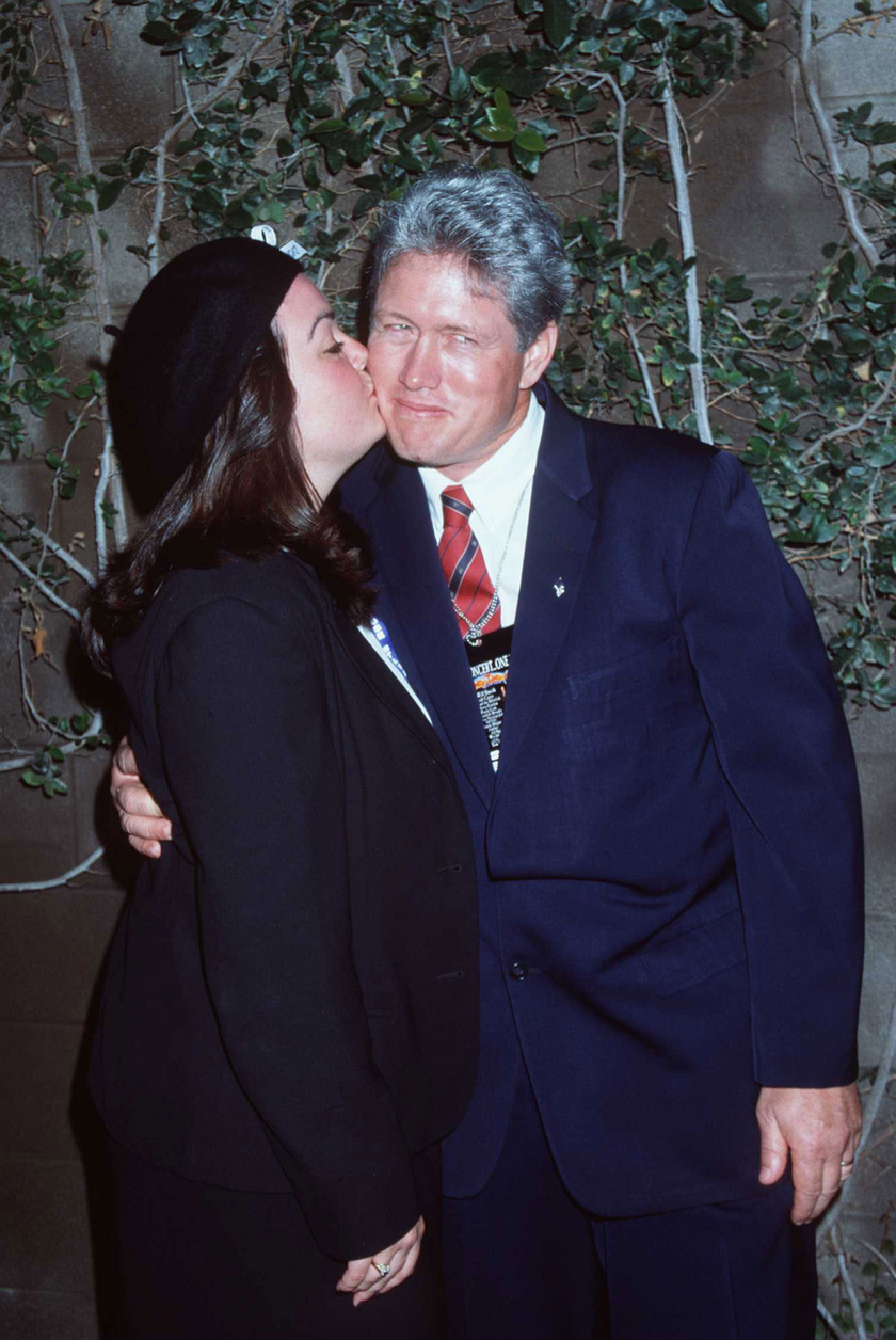 Bill Clinton és Monica Lewinsky egyik közös fotója.