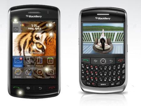 BlackBerry Storm és a 8900
