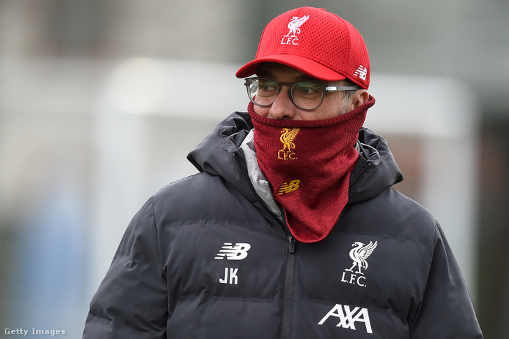 Jürgen Klopp Liverpoolban 2020. március 10-én