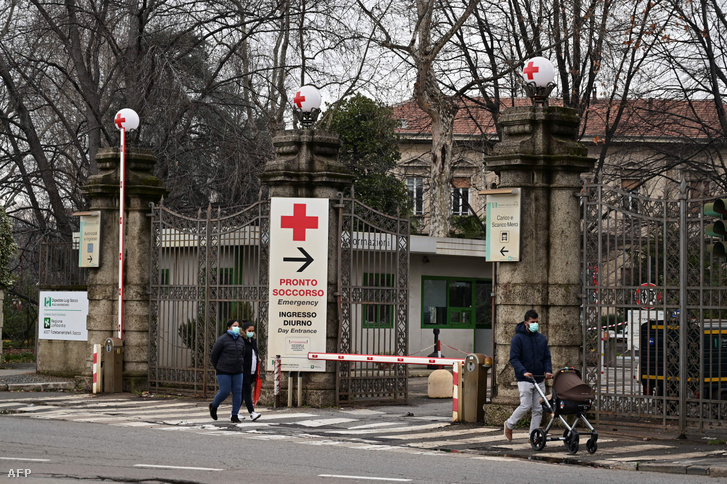 Sacco kórház Milánóban