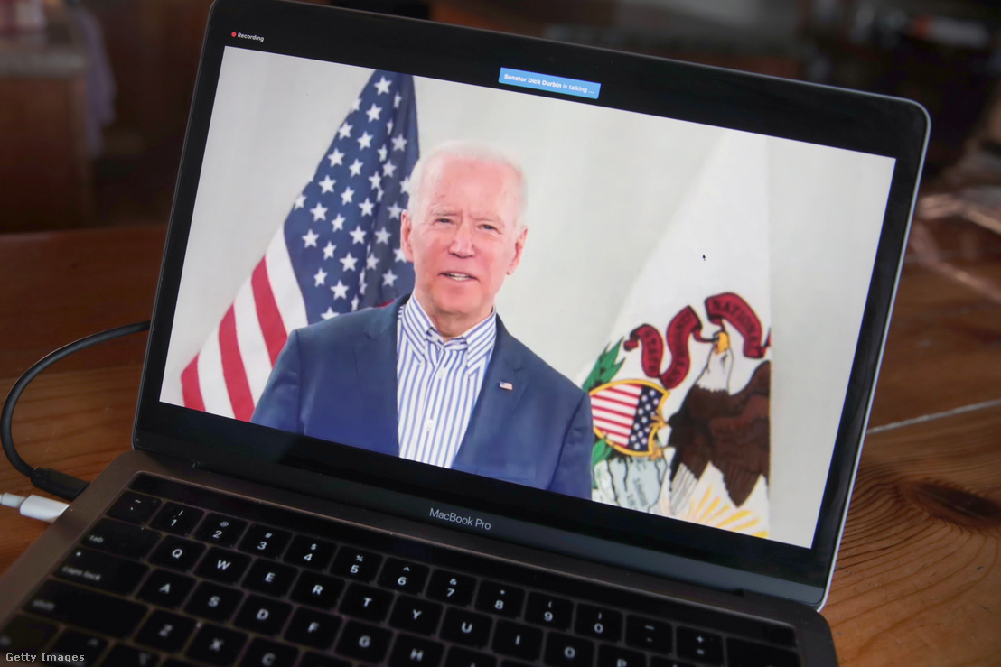 Joe Biden a kampányát is az online térbe helyezte át