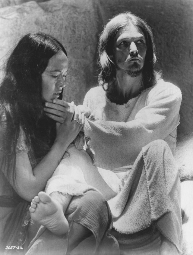 Jézus Krisztus és Mária Magdolna a Jézus Krisztus Szupersztár című filmben, 1973 (Ted Neeley és Yvonne Elliman)