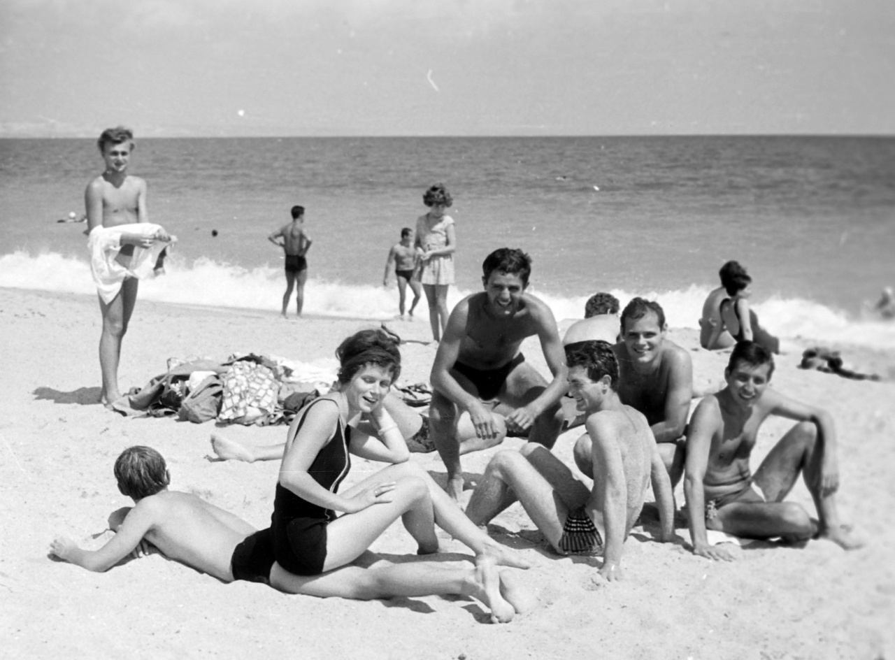 Пляж 1963 год
