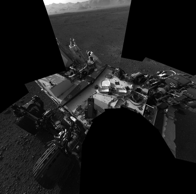 A Curiosity önmagáról készített felvétele