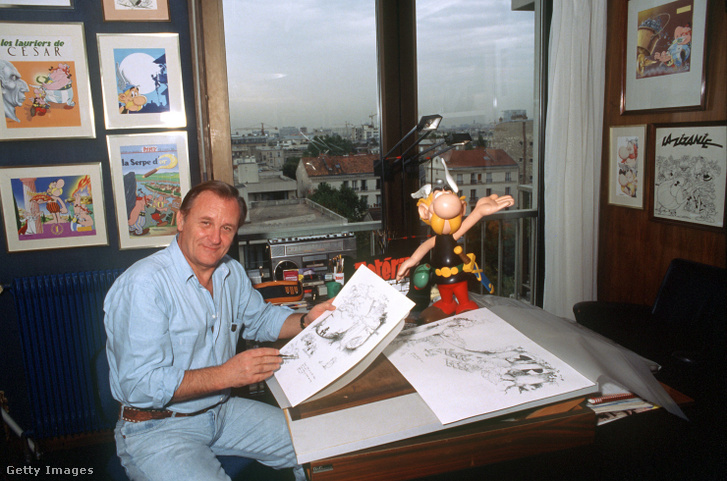 Albert Uderzo 1988-ban Párizsban