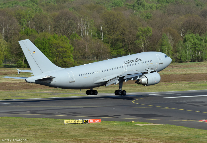 A német légierő Airbus A310 MedEvac típusú gépe 2019-ben