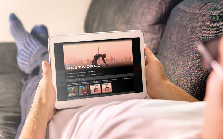 HBOGO tablet ferfi Westworld