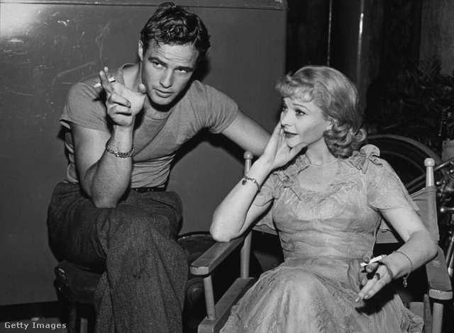 Brando és Vivien Leigh A vágy villamosában