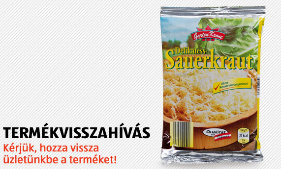 la Banner gross sauerkraut