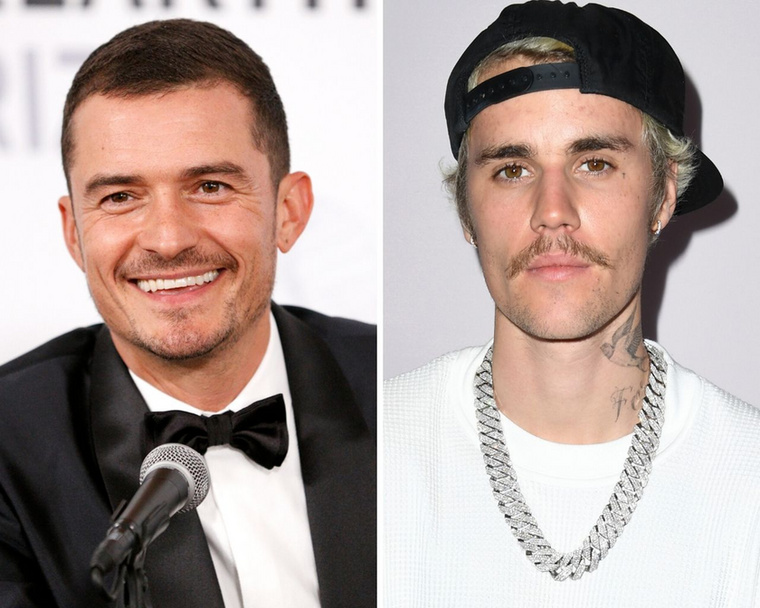 Orlando Bloom vs Justin BieberA két énekes a nőügyeik miatt ásta elő a csatabárdot