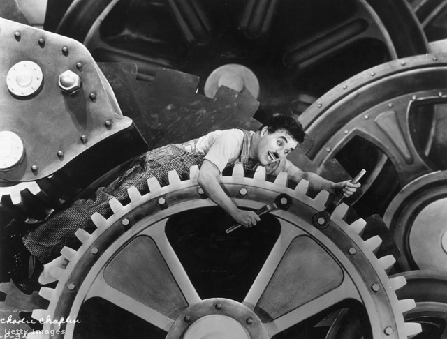 Chaplin a Modern időkben
