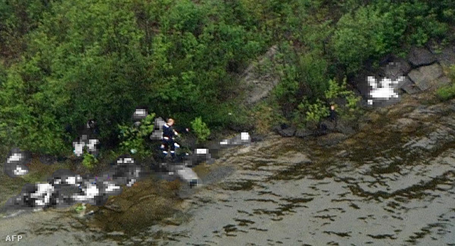 Breivik öldöklése Utoya szigetén